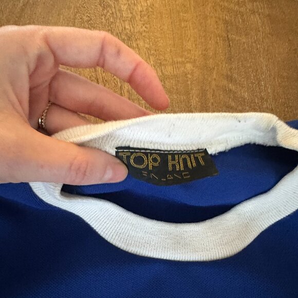 VINTAGE #10 Esa TIKKANEN Team FINLAND Replica TOPKNIT Jersey, Size Men's L - Picture 2 of 7